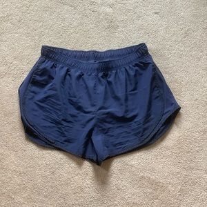 Nike running shorts in navy
